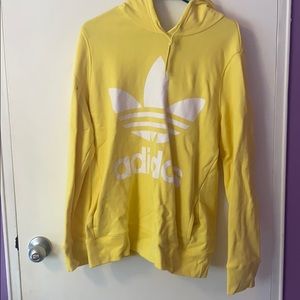yellow adidas hoodie